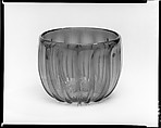 Finger Bowl, Blown pattern-molded glass, American or British