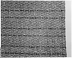 Curtain, Woven rayon and cotton, American