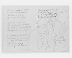 Spanish Musicians, John Singer Sargent (American, Florence 1856–1925 London), Graphite on off-white wove paper, American