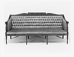 Sofa, Attributed to Samuel McIntire (1757–1811), Mahogany, white pine, birch, American