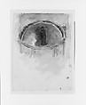 Madonna, Mosaic, Saints Maria and Donato, Murano, John Singer Sargent (American, Florence 1856–1925 London), Watercolor and gouache on white wove paper, American