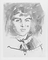 Marie-Louise Pailleron, John Singer Sargent (American, Florence 1856–1925 London), Ink applied with pen and brush on off-white wove paper, American