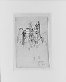On the Brenner, John Singer Sargent (American, Florence 1856–1925 London), Graphite on off-white wove paper, American