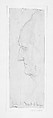 Goethe, John Singer Sargent (American, Florence 1856–1925 London), Graphite on grayish-white wove paper, partially laid down to oatmeal paper, American