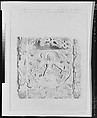 Predella of an Altar, Cathedral, Tarragon, John Singer Sargent (American, Florence 1856–1925 London), Graphite and brown pigment (bister color) on white wove paper, American