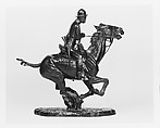 Trooper of the Plains, Frederic Remington (American, Canton, New York 1861–1909 Ridgefield, Connecticut), Bronze, American