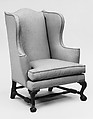 Easy Chair, Mahogany, maple, beech, white pine, American