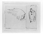 Vulture, John Singer Sargent (American, Florence 1856–1925 London), Graphite on off-white wove paper, American