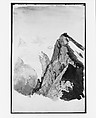 Mont Blanc from Brevent (from Switzerland 1869 Sketchbook), John Singer Sargent  American, Watercolor on off-white wove paper, American