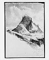 Matterhorn from Zmutt Glacier, Zermatt, recto (from 