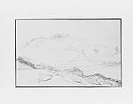 Cana of Gahlee (from Sketchbook), Mary Newbold Sargent (1826–1906), Graphite on paper, American