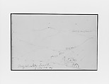 Land of Benjamin (from Sketchbook), Mary Newbold Sargent  American, Graphite on paper, American