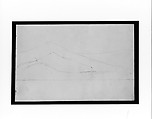 Corfu, Mary Newbold Sargent (1826–1906), Graphite on buff-colored wove paper, American