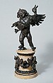 Boy and Duck, Frederick William MacMonnies (American, New York 1863–1937 New York), Bronze, American
