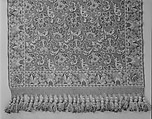 Woven portiere, Cotton, woven, American