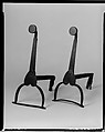 Andiron, Wrought iron