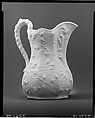 Pitcher, Fenton&#39;s Works (1847–1848) or, Parian porcelain, American