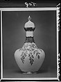 Covered Vase, Faience Manufacturing Company (American, Greenpoint, New York, 1881–1892), Earthenware, American