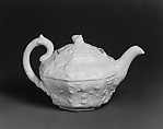 Teapot, American Pottery Manufacturing Company (1833–ca. 1854), Earthenware, American
