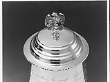 Tankard, Samuel Vernon (1683–1737), Silver, American