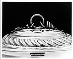 Sugar Box, Probably John Coney (1655/56–1722), Silver, American