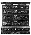 Chest of Drawers, Japanned maple, japanned white pine, white pine; brass, American