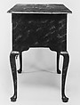 Dressing table, Japanned maple, white pine, American
