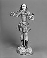 Standing angel, Wood (polychromed and gilded), silver and silver-gilt
Eyes, glass, Ecuadoran