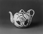 Teapot, Ott and Brewer (American, Trenton, New Jersey, 1871–1893), Porcelain, American
