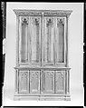 Bookcase, Oak, pine, American