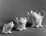 Teapot, American Art China Company (1891–1894), Porcelain, American