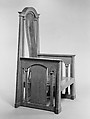 Armchair, George Washington Maher (1864–1926), Oak, leather, American