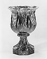 Vase, United States Pottery Company (1852–58), Earthenware, American