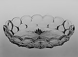 Dish, Hobbs, Brockunier and Company  American, Lead glass, blown and cut, American