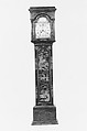 Tall Clock, Joseph Ward (active ca. 1740–60), Japanned white pine; brass, iron, glass, American