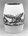 Water cooler, Julius and Edward Norton (active 1850–59), Stoneware, American