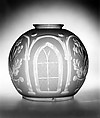 Astral Lamp, Possibly Henry N. Hooper, Bronze, glass, American