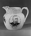 Pitcher, Cook Pottery Company (1894–1929), Earthenware, American
