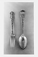 Fork, Tiffany &amp; Co. (1837–present), Silver, American