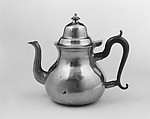 Teapot, Eben Smith, Pewter
