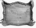 Footstool, Greenwood and Company, Cast iron, American