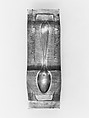 Die for lower section of Hudson-Fulton Celebration Souvenir Spoon, Tiffany & Co. (1837–present), Steel, American