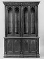 Bookcase, Oak, pine, American