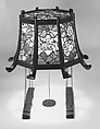 Chandelier, Greene and Greene (1894–1916), Mahogany, ebony, and leaded glass, American