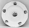 Plate, Mellor, Venables & Co., Earthenware, transfer-printed, British (American market)