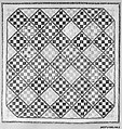 Quilt, Nine Patch pattern variation, Rebecca Davis, Cotton, American
