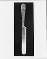 Dinner Knife, George Washington Maher  American, Silver, American