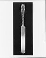 Knife, Designed by George Washington Maher (1864–1926), Silver, American