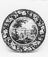 Plate, Ralph Stevenson & Williams, Earthenware, transfer-printed, British (American market)