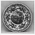 Plate, Job & John Jackson, Earthenware, transfer-printed, British (American market)